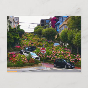 Carte postale San Francisco Lombard Street #1