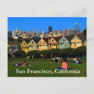 Carte postale San Francisco Painted Ladies #1
