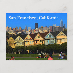 Carte postale San Francisco Painted Ladies #1-2