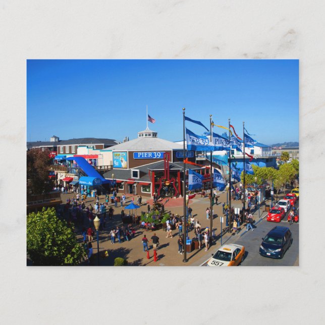 Carte postale San Francisco Pier 39 #12-1 (Devant)