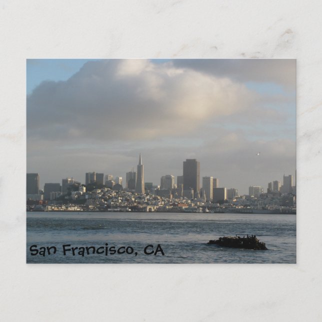 Carte Postale San Francisco Skyline (Devant)