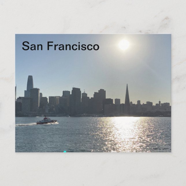 Carte Postale San Francisco Skyline (Devant)
