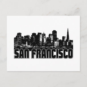 Carte Postale San Francisco Skyline