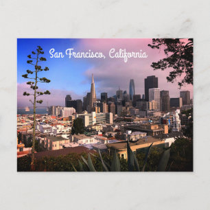 Carte postale San Francisco Skyline #12