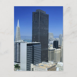 Carte Postale San Francisco, Skyline du quartier financier