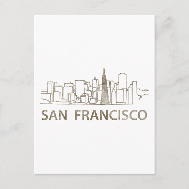 Carte Postale San Francisco vintage (Devant)