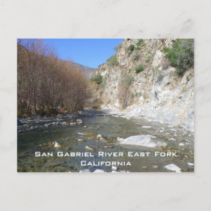 Carte postale San Gabriel River East Fork !