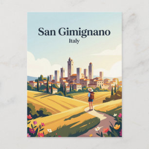 Carte Postale San Gimignano Italie