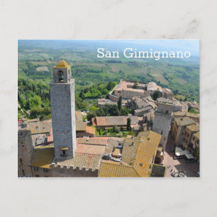 Carte Postale San Gimignano, Italie