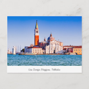 Carte Postale San Giorgio Maggiore, Palladio