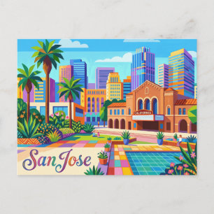 Carte Postale San Jose Californie