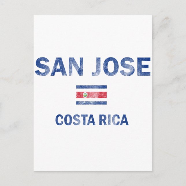 Carte Postale San José Costa Rica Designs (Devant)