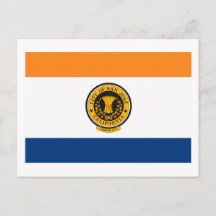 Carte postale San Jose Flag