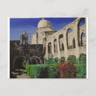 Carte Postale San Jose Mission Painting