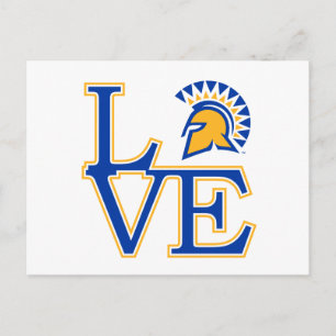 Carte Postale San Jose State Love