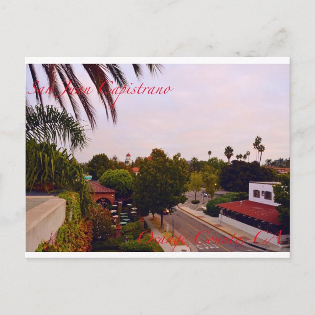 Carte Postale San Juan Capistrano (Devant)