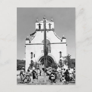 Carte Postale San Juan Chamula, Chiapas, Mexique