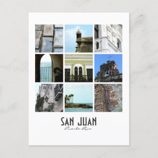 Carte Postale San Juan, Porto Rico