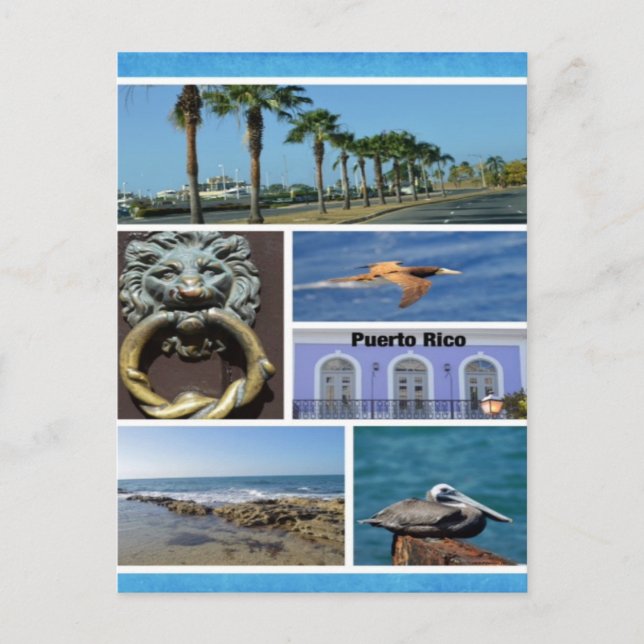 Carte Postale San Juan, Porto Rico (Devant)