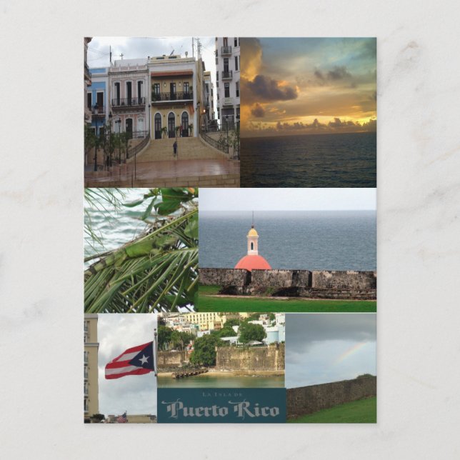 Carte Postale San Juan, Porto Rico (Devant)