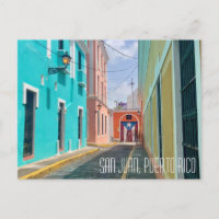 San Juan Porto Rico Pastels Magnifiques