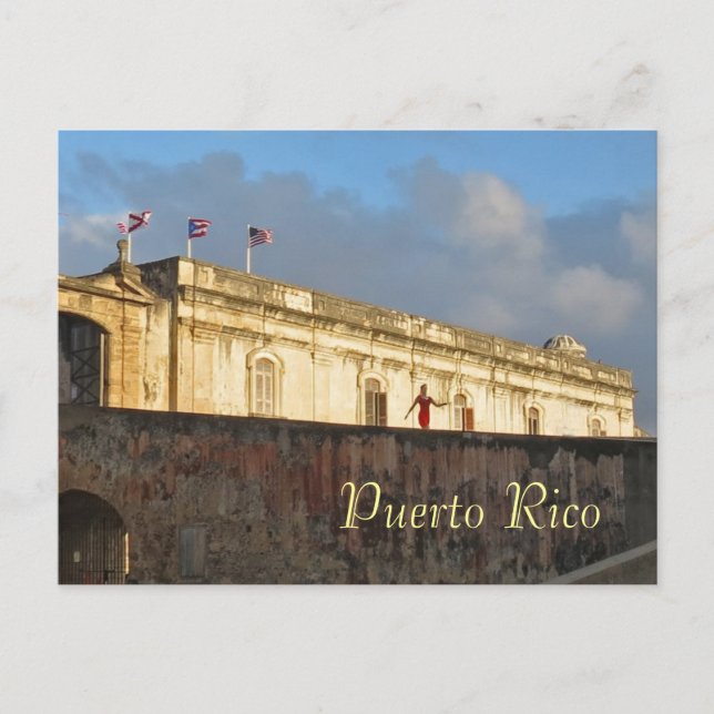 Carte postale San Juan, Porto Rico Souvenir (Devant)