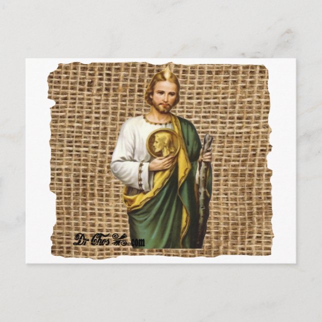 CARTE POSTALE SAN JUDAS, ST JUDE PRODUITS PERSONNALISABLES (Devant)