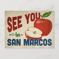 San Marcos California Apple - Vintage voyage