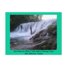 Carte postale San Marcos River Falls