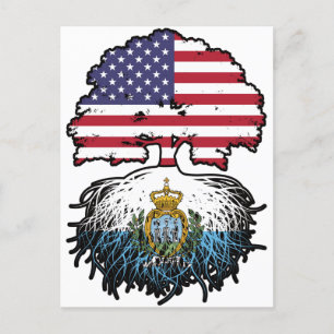 Carte Postale San Marino Marinese États-Unis