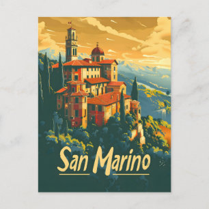 Carte Postale San Marino Travel