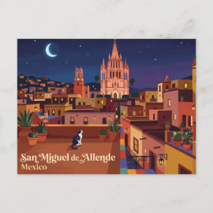 Carte Postale San Miguel de Allende Mexique