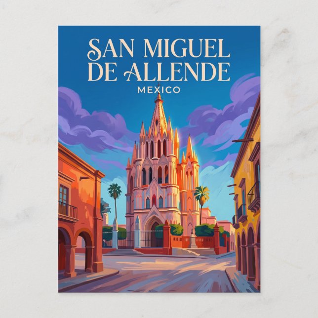 Carte Postale San Miguel de Allende Mexique (Devant)