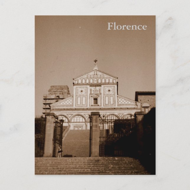 Carte Postale San Miniato del Monte (Devant)