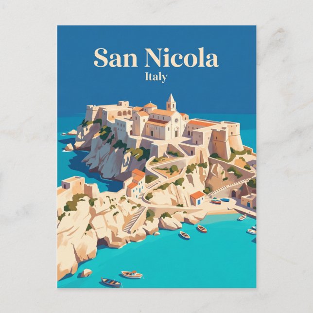 Carte Postale San Nicola Italie (Devant)