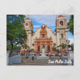 Carte Postale San Pedro Sula, Honduras Parque Central
