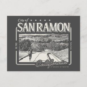 CARTE POSTALE SAN RAMON CALIFORNIE