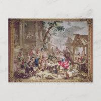 Sancho Panza et le vendeur de noix