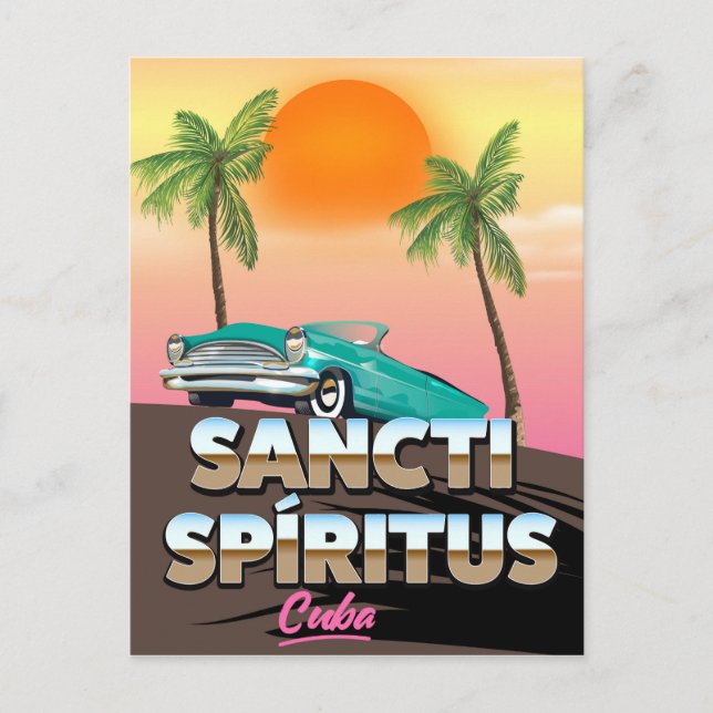 Carte Postale Sancti Spíritus Cuba (Devant)