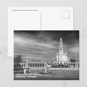 Carte Postale Sanctuaire catholique de Notre-Dame de Fatima, Por