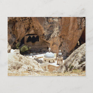 Carte Postale Sanctuaire chrétien, Ma'lula, Syrie