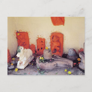 Carte Postale Sanctuaire d'une chapelle sur le Gange