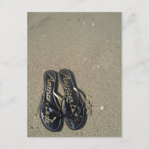 Carte Postale Sandales de la plage