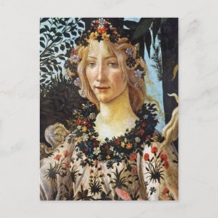 Carte Postale Sandro Botticell - Printemps - Le buste de Flora A