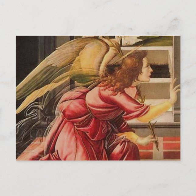 Carte Postale Sandro Botticelli - Angel (Delail) (Devant)