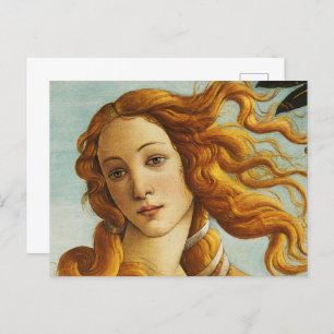 Carte Postale Sandro Botticelli - Déesse Vénus Avatar Art