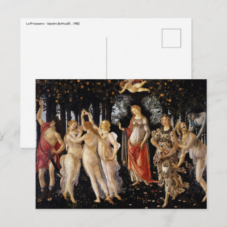 Carte Postale Sandro Botticelli - La Primavera