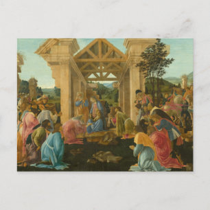 Carte Postale Sandro Botticelli - L'Adoration des Mages