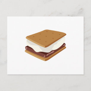 Carte Postale Sandwich Smores