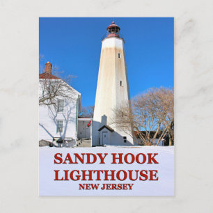 Carte Postale Sandy Hook Lighthouse, New Jersey Postcard